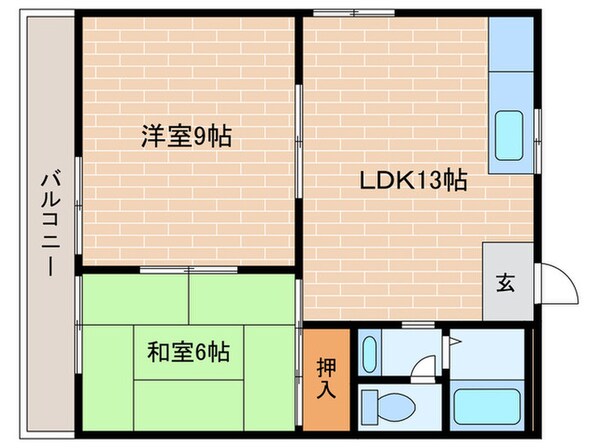 ヴァンヴィレッジの物件間取画像